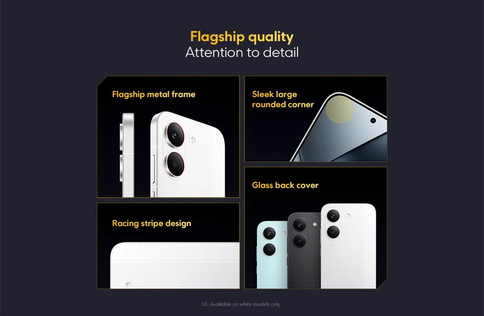Global Version POCO X8 Pro Smartphone MTK Dimensity 8500-Ultra 6500mAh Battery 6.59" 1.5K 120Hz AMOLED Display 50MP Camera showcasing flagship metal frame, sleek large rounded corner, racing stripe design, and glass back cover.